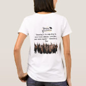Dreams Take Flight wit T-shirt (Achterkant)