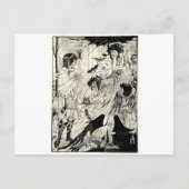 Dreams van Aubrey Beardsley Briefkaart (Voorkant)
