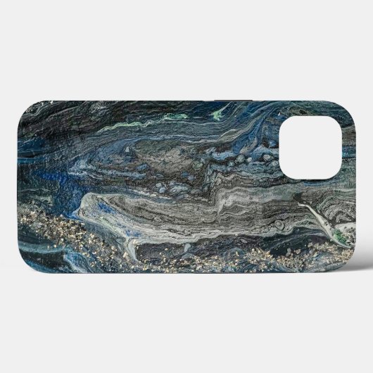Dreams van de Ocean'20 abstracte schilderende kera Case-Mate iPhone Case (Achterkant (horizontaal))