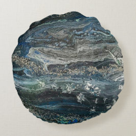 Dreams van de Ocean'20 abstracte schilderende kera Rond Kussen