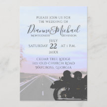 Dreams van de Open Road Motorcycle Wedding