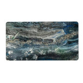 Dreams van het abstracte schilderij Ocean'20 Etiket (Voorkant)