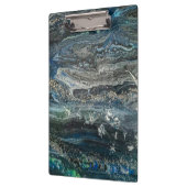 Dreams van het abstracte schilderij Ocean'20 Klembord (Links)