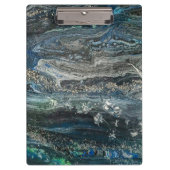 Dreams van het abstracte schilderij Ocean'20 Klembord (Voorkant)