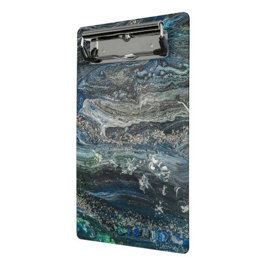 Dreams van het abstracte schilderij Ocean'20 Mini Klembord (Angled2)