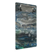 Dreams van het abstracte schilderij Ocean'20 Mini Klembord (Schuin)