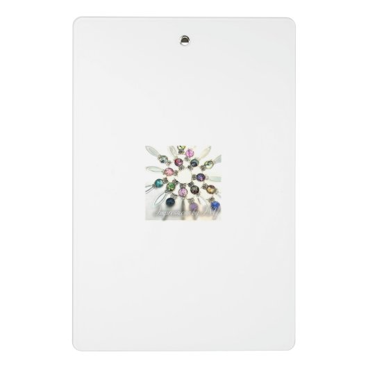 Dreams van het abstracte schilderij Ocean'20 Mini Klembord (Achterkant)