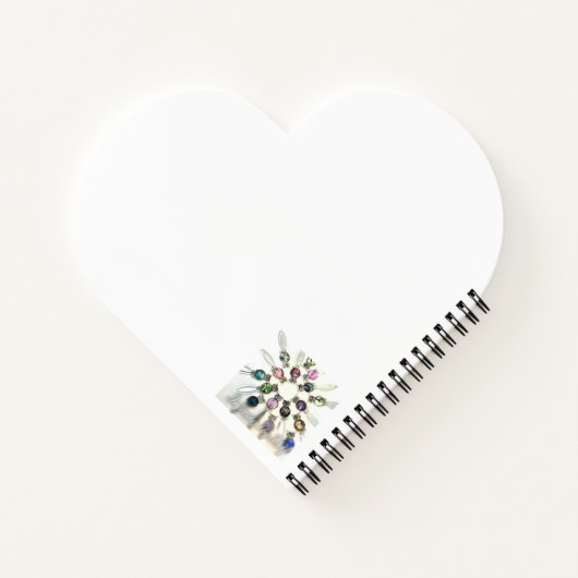 Dreams van het abstracte schilderij Ocean'20 Notitieboek (Achterkant)