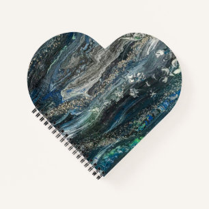 Dreams van het abstracte schilderij Ocean'20 Notitieboek