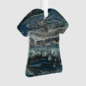 Dreams van het abstracte schilderij Ocean'20 Ornament (voorkant)