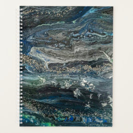 Dreams van het abstracte schilderij Ocean'20 Planner