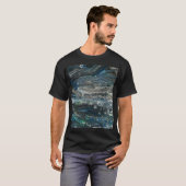 Dreams van het abstracte schilderij Ocean'20 T-shirt (Voorkant volledig)