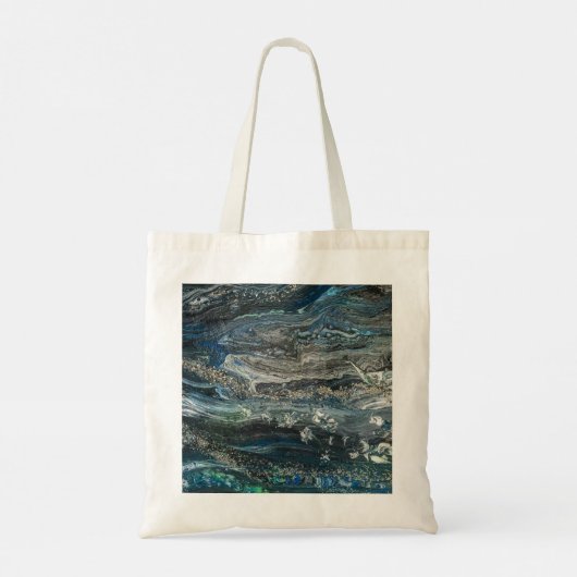 Dreams van het abstracte schilderij Ocean'20 Tote Bag (Achterkant)