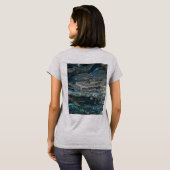 Dreams van het abstracte schilderij T-Shirt van de (Achterkant volledig)