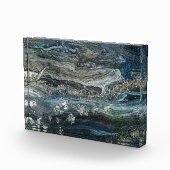 Dreams van het acrylschilderij Ocean'19 in grijs Fotoblokken (Rechts)