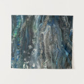 Dreams van het acrylschilderij Ocean'19 in grijs Wandkleed (Voorkant (horizontaal))