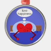 Dreams van mijn hart II Metalen Ornament (Voorkant)