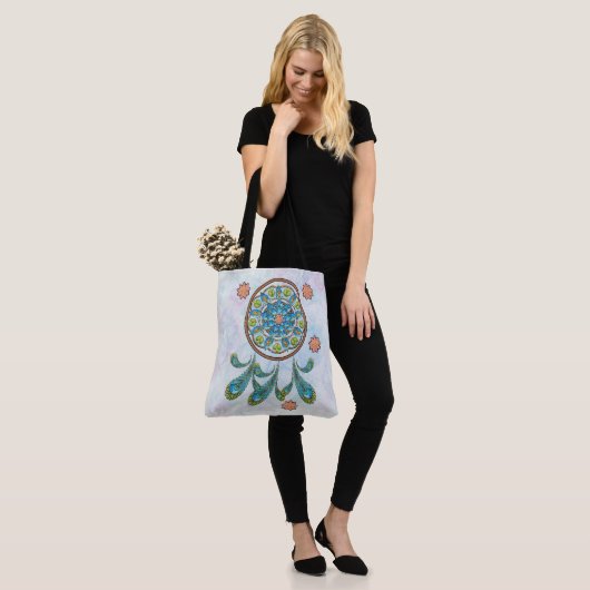 Dreams vangen tote bag (Op model)