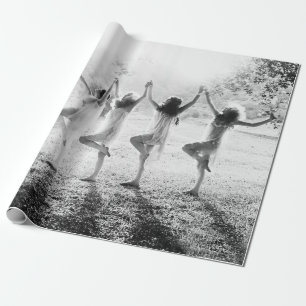 DREAMS-vrouw, pagan, spiritueel, dans, wil Cadeaupapier