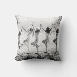DREAMS-vrouw, pagan, spiritueel, dans, wil Kussen