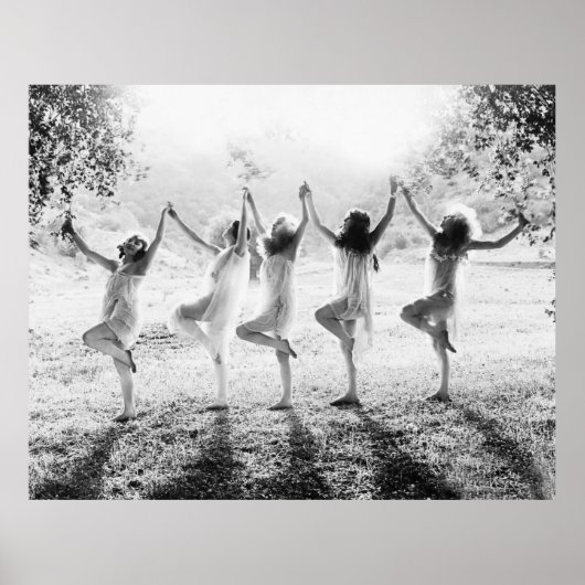 DREAMS-vrouw, pagan, spiritueel, dans, wil Poster (Voorkant)