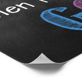 Dreams worden doelstellingen afdrukbaar poster (Hoek)