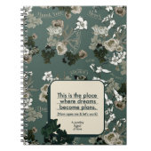 Dreams worden plannen notitieboek (Voorkant)