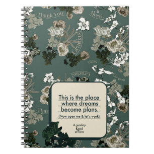 Dreams worden plannen notitieboek