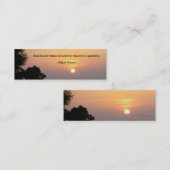 Dreams zijn..../ Bladwijzer Mini Visitekaartje (Voorkant / Achterkant)