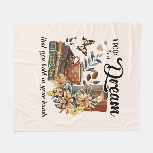 Dreamscape Bliss Fleece Deken (Voorkant (Horizontaal))