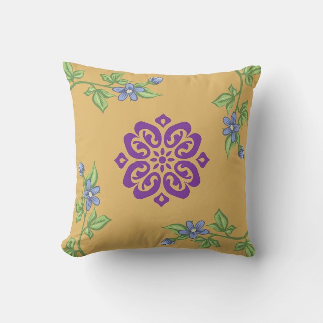 Dreamscape Bliss Pillow – Gezellig, Stijlvol kusse Kussen (Voorkant)