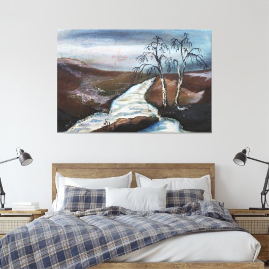 Dreamscape Canvas Afdruk (Insitu (Slaapkamer))