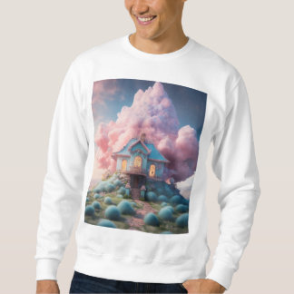 Dreamscape Cliffside: Crystal en Pastel Fantasy Trui