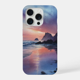 Dreamscape Coastal Sunset Cover iPhone 15  Pro Case