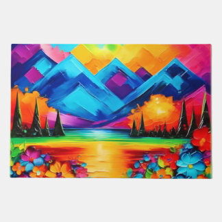 Dreamscape Horizon Painting Deurmat
