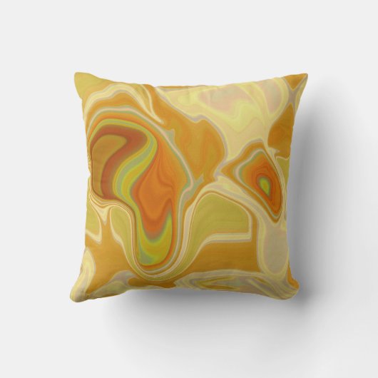 Dreamscape in Gold Kussen (Achterkant)