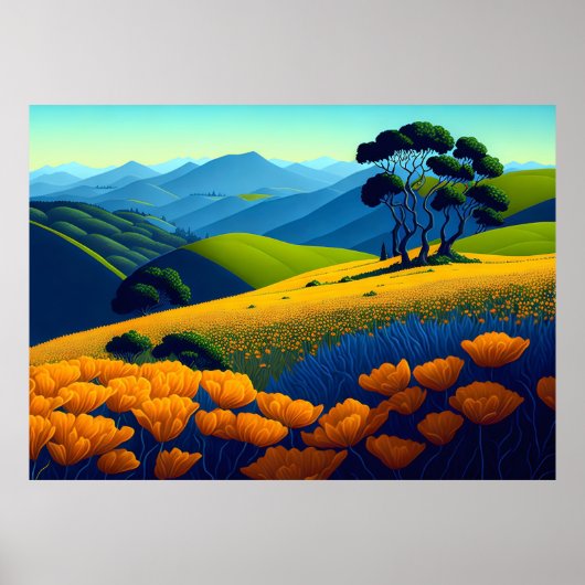 Dreamscape nr. 4 poster (Voorkant)