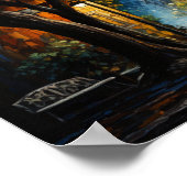 Dreamscape Olieverfschilderij Serie Happy Homes🌆 Poster (Hoek)