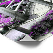 Dreamscape Paarse Bos Poster (Hoek)