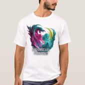 Dreamscape Phantoms - Spectraal Surrealisme T-shirt (Voorkant)