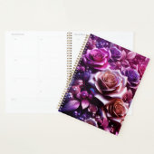 Dreamscape Rozen Lichtgevende Bloemen Typografie Planner (Display)