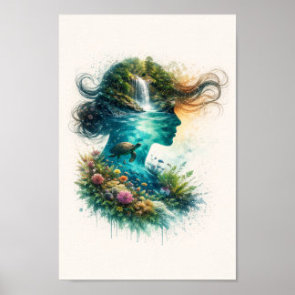 Dreamscape Silhouette Serie Poster