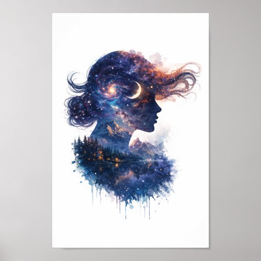 Dreamscape Silhouette Serie Poster (Voorkant)