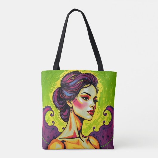 Dreamscape-Tas Tote Bag (Achterkant)