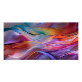 "Dreamscape Waves" Hedendaagse Abstracte kunst Perfect Poster (Voorkant)