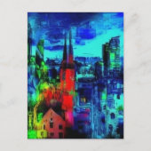 Dreamscapes van Urban Nights Chromatische Symfonie Briefkaart (Voorkant)