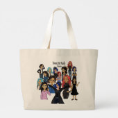 DreamsIntoRealityComics Ashlyn Tempest Hoesje Art Grote Tote Bag (Achterkant)