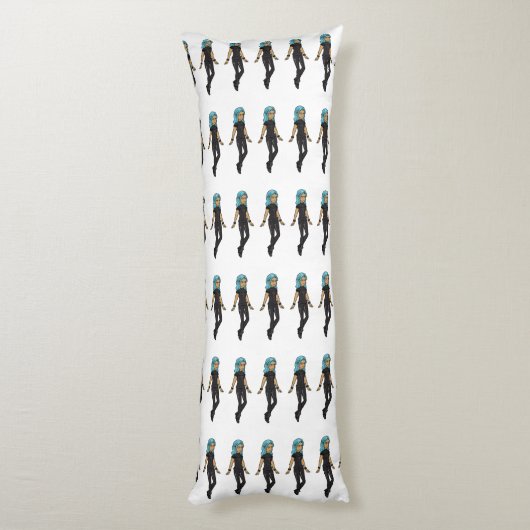 DreamsIntoRealityComics Ashlyn Tempest Hoesje Art Lichaamskussen (Achterkant (Verticaal))