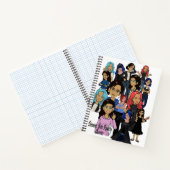 DreamsIntoRealityComics Ashlyn Tempest Hoesje Art Notitieboek (Binnen)