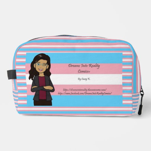 DreamsIntoRealityComics Ashlyn Tempest Hoesje Art Toilettasje (Voorkant)